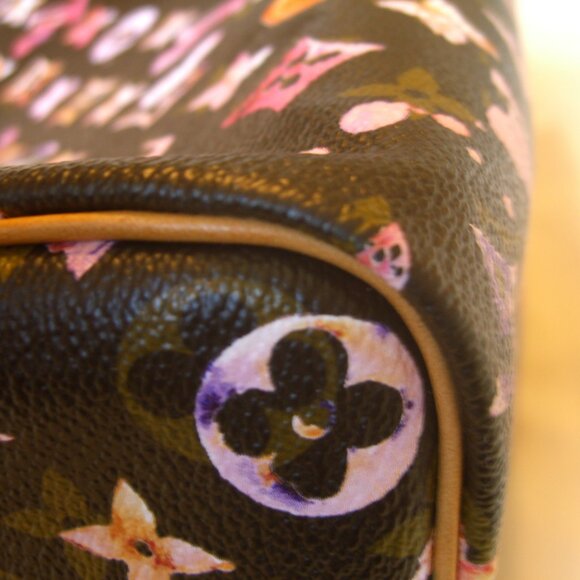 Louis Vuitton Speedy 35 Limited Edition Watercolor brown Richard Prince S/S 2008 - Picture 8 of 13